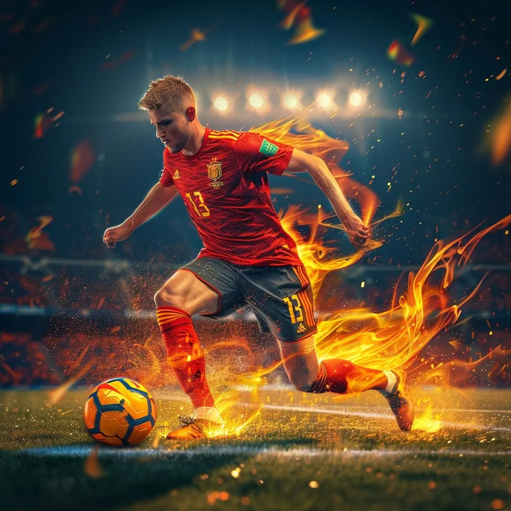 西班牙球迷狂热，期待欧洲杯预选赛胜利